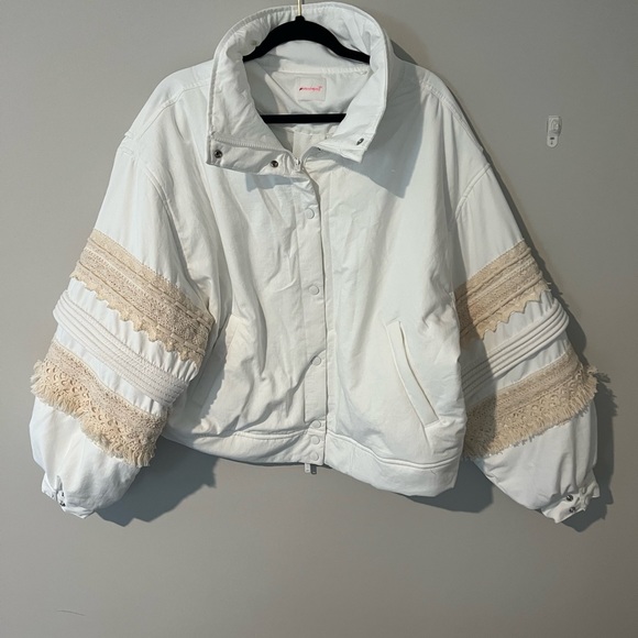 NWOT Free People Movement Solstice Jacket, White, Sz. M - Picture 2 of 7